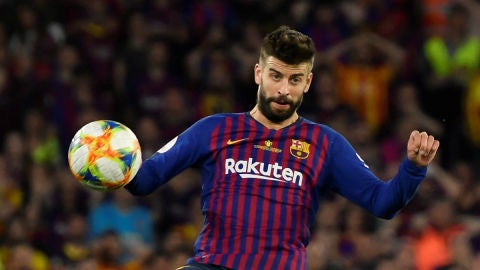 Gerard Piqu&eacute;, en un partido