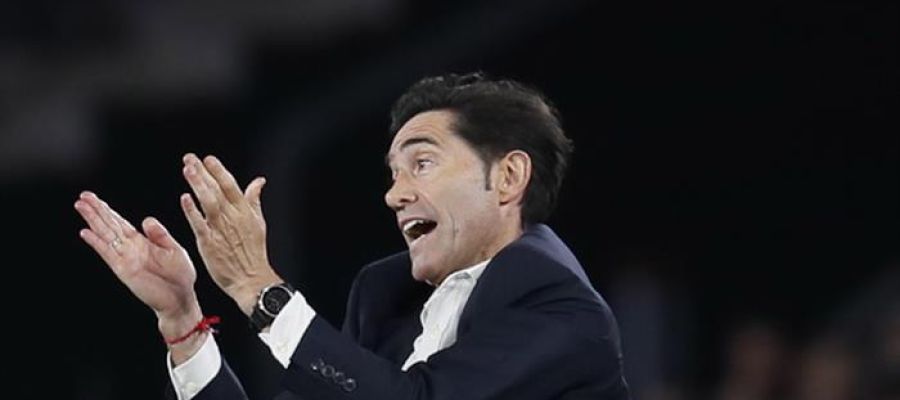 Marcelino García Toral, entrenador del Valencia. Marcelino García Toral, entrenador del Valencia.