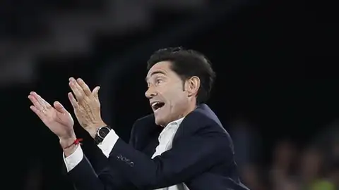 Marcelino García Toral, entrenador del Valencia. Marcelino García Toral, entrenador del Valencia.