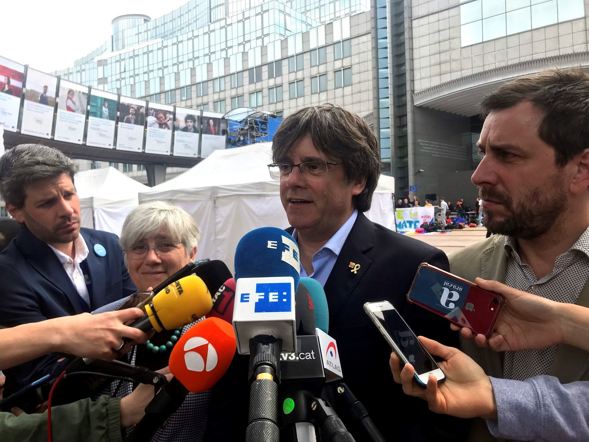 Estrasburgo rechaza la demanda de Puigdemont y de otros 75 diputados catalanes Estrasburgo rechaza la demanda de Puigdemont y de otros 75 diputados catalanes