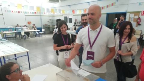 Jos&eacute; Vicente Bustamante, candidato de Podemos Elche.