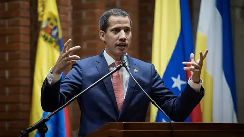 El jefe del Parlamento venezolano, Juan Guaidó El jefe del Parlamento venezolano, Juan Guaidó.