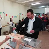 Carlos González, candidato del PSOE a la Alcaldía de Elche. Carlos González, candidato del PSOE a la Alcaldía de Elche.