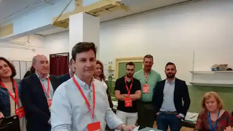 Eduardo García-Ontiveros, candidato de Cs Elche. Eduardo García-Ontiveros, candidato de Cs Elche.