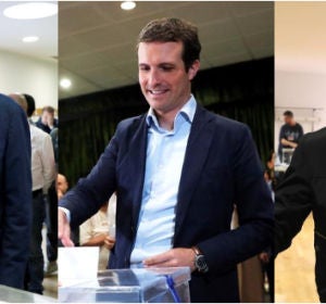 Sánchez, Casado, Rivera e Iglesias Sánchez, Casado, Rivera e Iglesias