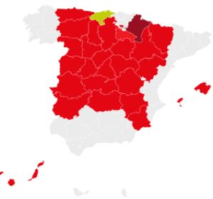 Mapa resultados autonómicas Mapa resultados autonómicas