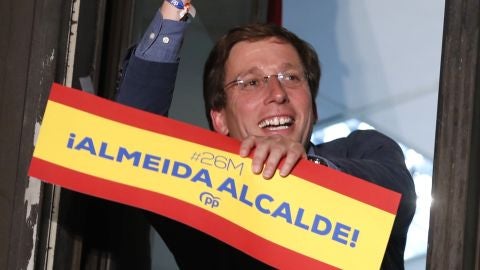 El candidato del PP al Ayuntamiento de Madrid, Jos&eacute; Luis Mart&iacute;nez-Almeida