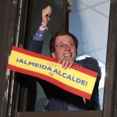 El candidato del PP al Ayuntamiento de Madrid, José Luis Martínez-Almeida