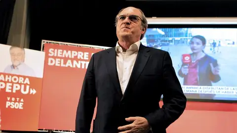 Ángel Gabilondo en la sede del PSOE Ángel Gabilondo en la sede del PSOE