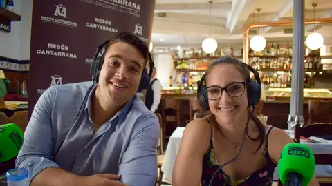Los jugadores de balonmano Álvaro Armada, de GAES Málaga y Marina Martín, de Rincón Fertilidad Los jugadores de balonmano Álvaro Armada, de GAES Málaga y Marina Martín, de Rincón Fertilidad