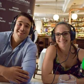 Los jugadores de balonmano Álvaro Armada, de GAES Málaga y Marina Martín, de Rincón Fertilidad Los jugadores de balonmano Álvaro Armada, de GAES Málaga y Marina Martín, de Rincón Fertilidad