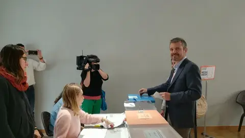 El cabeza de lista de Ciudadanos en el Parlament balear, Marc Pérez-Ribas. Resultado electoral