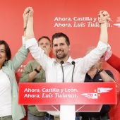 El candidato socialista a la presidencia de la Junta de Castilla y León, Luis Tudanca