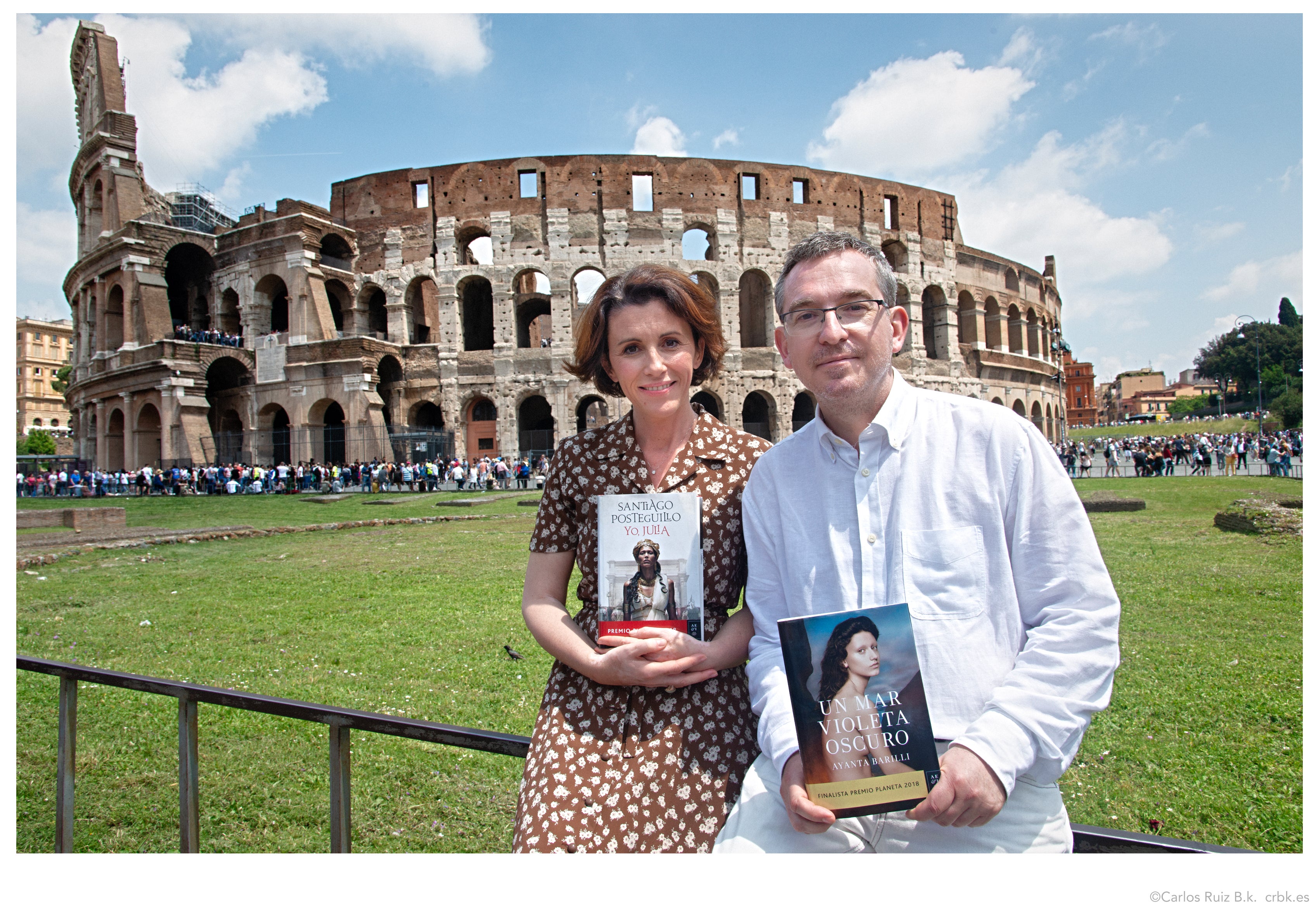 Roma de la mano de Santiago Posteguillo y Ayanta Barilli Roma de la mano de Santiago Posteguillo y Ayanta Barilli