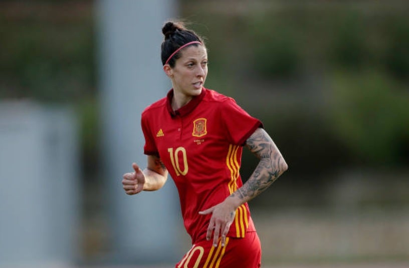 Jenni Hermoso apoya a 'las quince' de la selección española Jenni Hermoso apoya a 'las quince' de la selección española