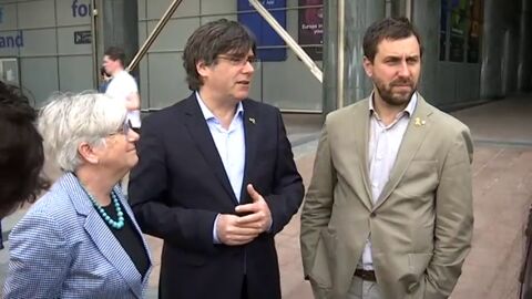 &iquest;Cu&aacute;les son las opciones de Junqueras, Puigdemont y Com&iacute;n para ocupar su esca&ntilde;o en el Parlamento Europeo?