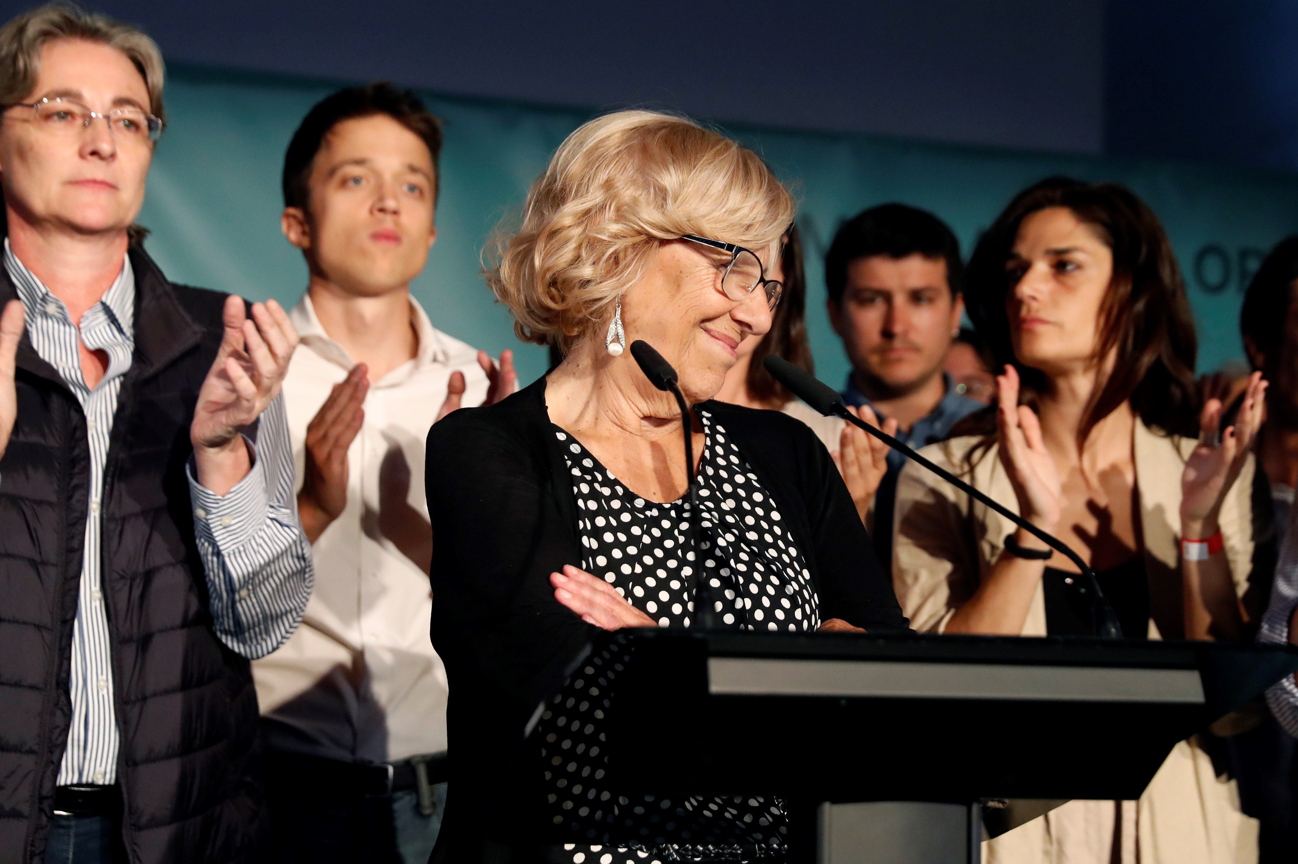 Manuela Carmena: "Es evidente que no voy a seguir como alcaldesa de Madrid" Manuela Carmena: "Es evidente que no voy a seguir como alcaldesa de Madrid"