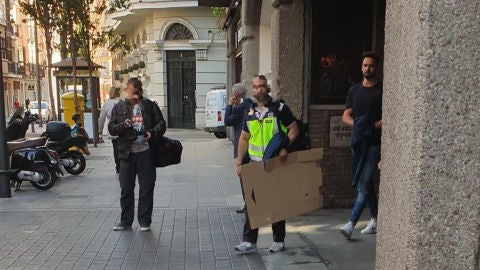 Borja Fernández es detenido en una céntrica calle de Valladolid