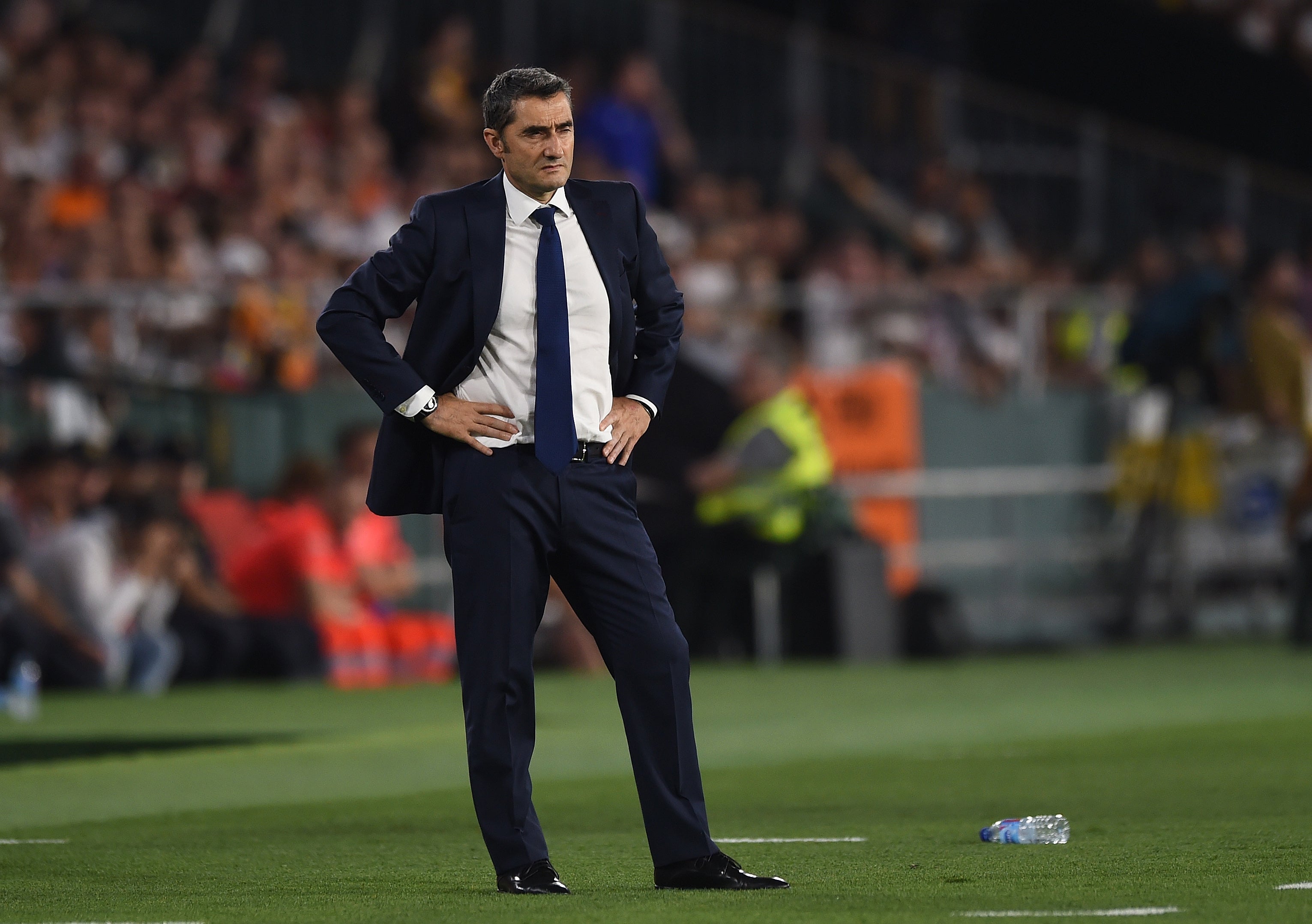 El Barcelona sigue sin pronunciarse por el futuro de Valverde El Barcelona sigue sin pronunciarse por el futuro de Valverde