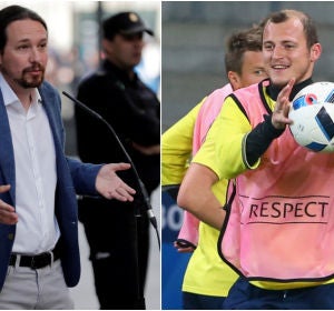 Pablo Iglesias y Roman Zozulya Pablo Iglesias y Roman Zozulya