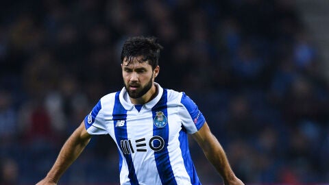 Felipe, durante un partido con el Oporto