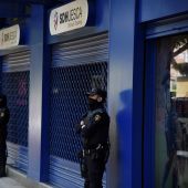 La Policía registra la sede del Huesca