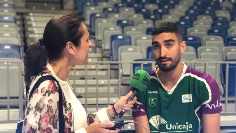 Jaime Fern&aacute;ndez, jugador de Unicaja