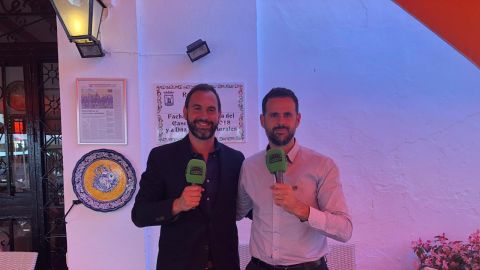 H&eacute;ctor Morales y Julio Rodr&iacute;guez