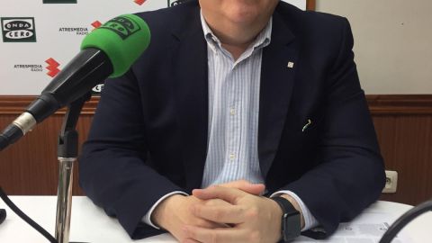 Carlos Mar&iacute;n, durante la entrevista en Onda Cero Ciudad Real