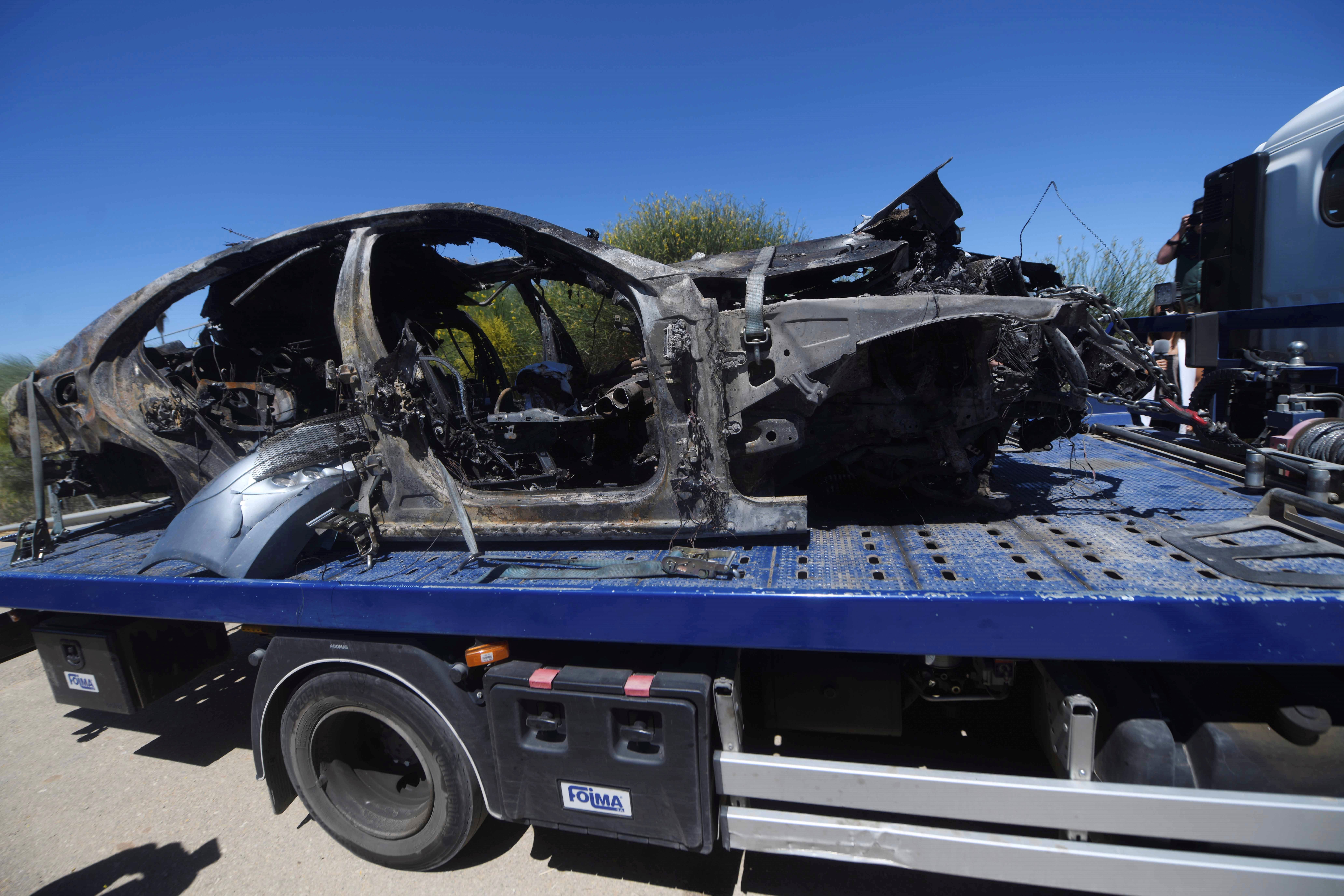 José Antonio Reyes circulaba a más de 220 km/h en el momento del accidente José Antonio Reyes circulaba a más de 220 km/h en el momento del accidente