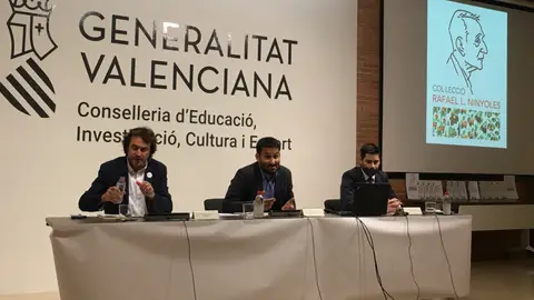 Marzá ha sido el encargado de presentar el informe. INFORME VALENCIANO