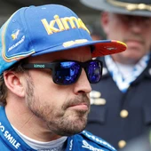 Fernando Alonso antes de una carrera Fernando Alonso antes de una carrera
