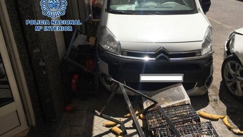 Fue detenido en un control rutinario 