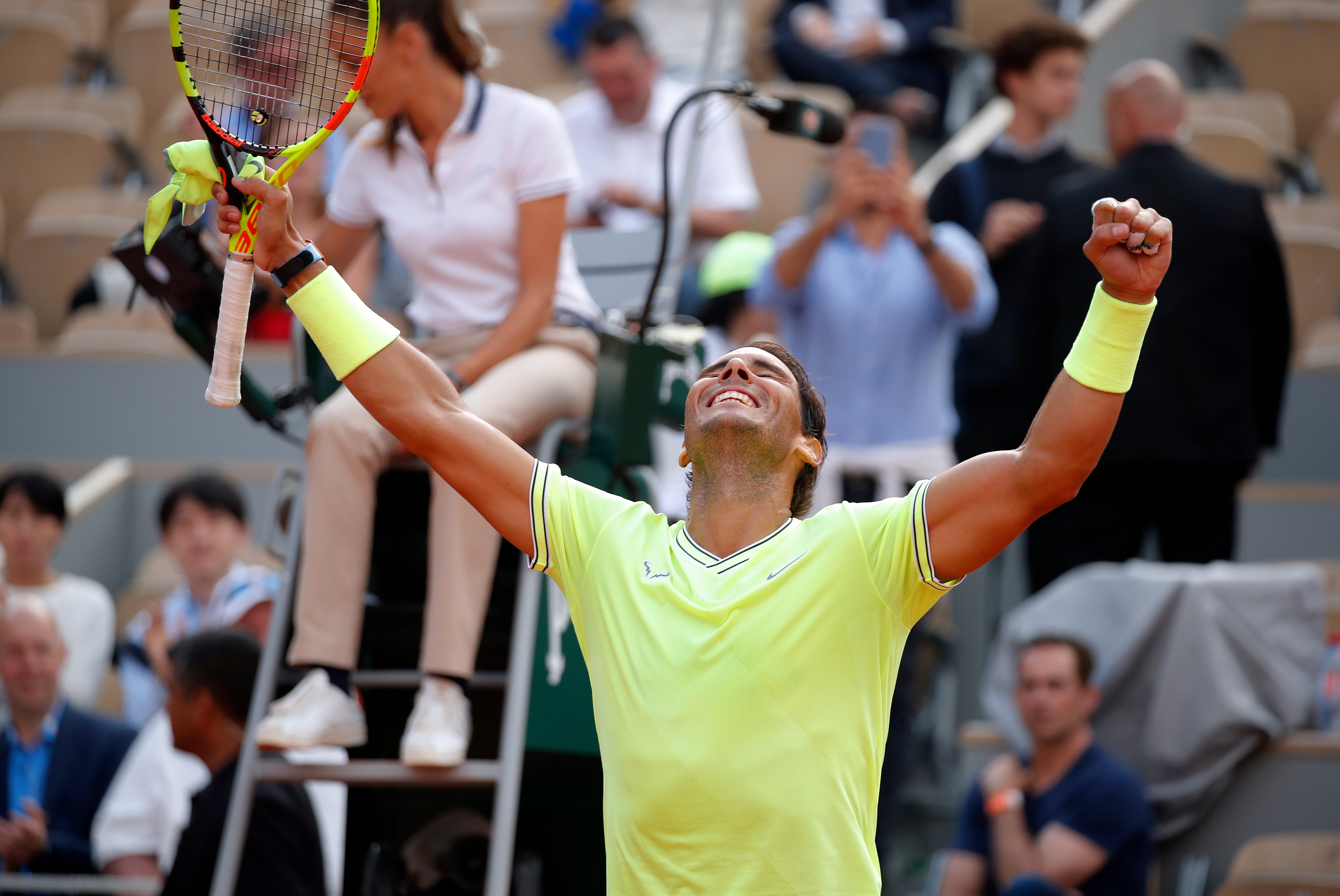 Rafa Nadal: "Intento valorar estas cosas, hace no mucho estábamos en una situación mucho más complicada" Rafa Nadal: "Intento valorar estas cosas, hace no mucho estábamos en una situación mucho más complicada"