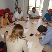 Reunión de PSOE y Compromís per Elx.