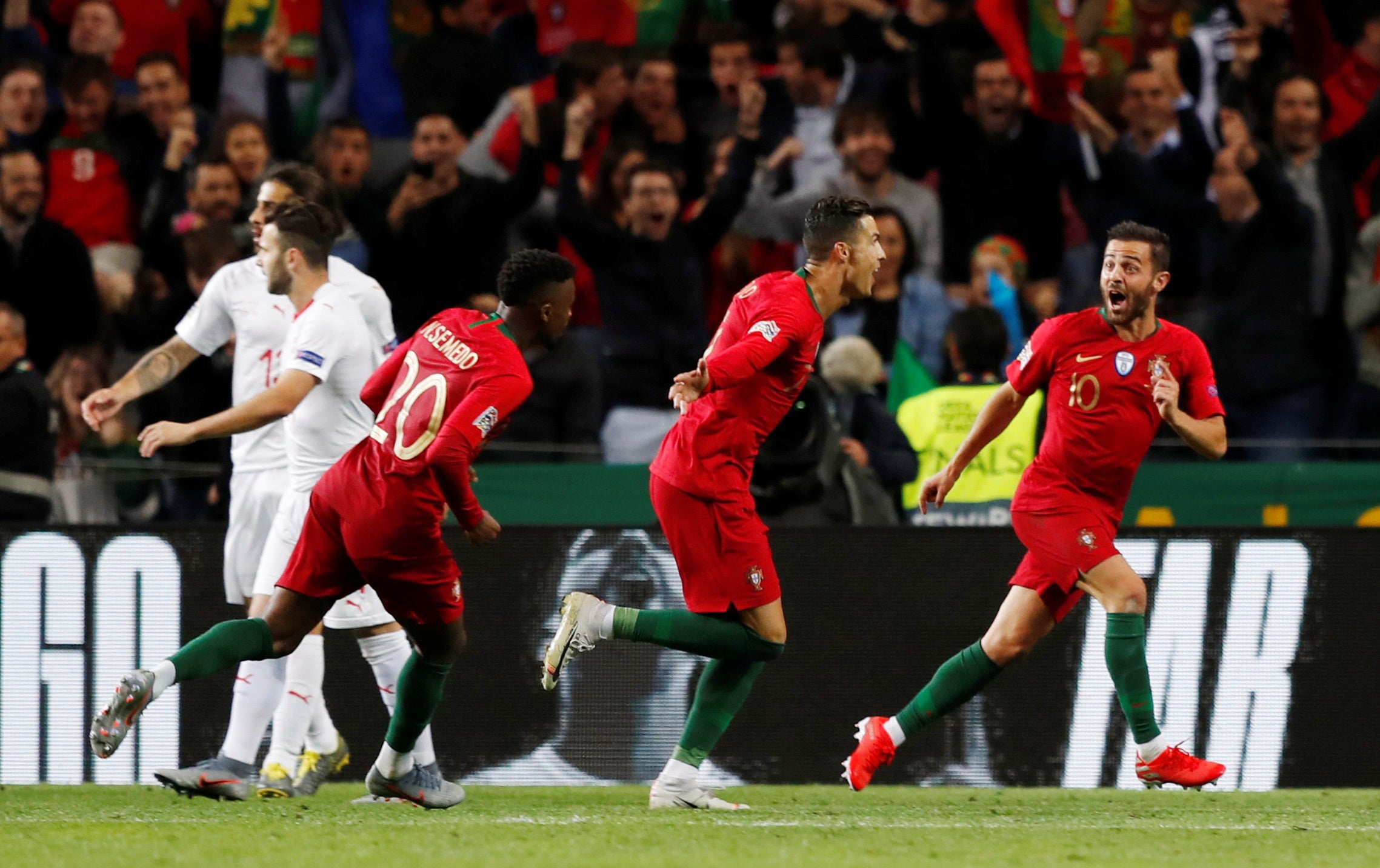 Exhibición de Cristiano Ronaldo para meter a Portugal en la final de la Nations League Exhibición de Cristiano Ronaldo para meter a Portugal en la final de la Nations League