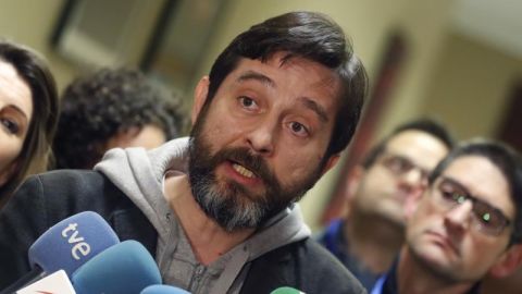 El diputado de Podemos, Rafael Mayoral