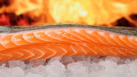 Salm&oacute;n, rico en Omega 3