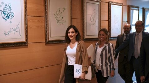 La candidata del PP a la Presidencia de la Comunidad de Madrid, Isabel D&iacute;az Ayuso