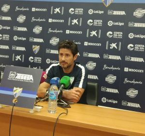 Víctor Sánchez del Amo, entrenador del Málaga CF Víctor Sánchez del Amo, entrenador del Málaga CF