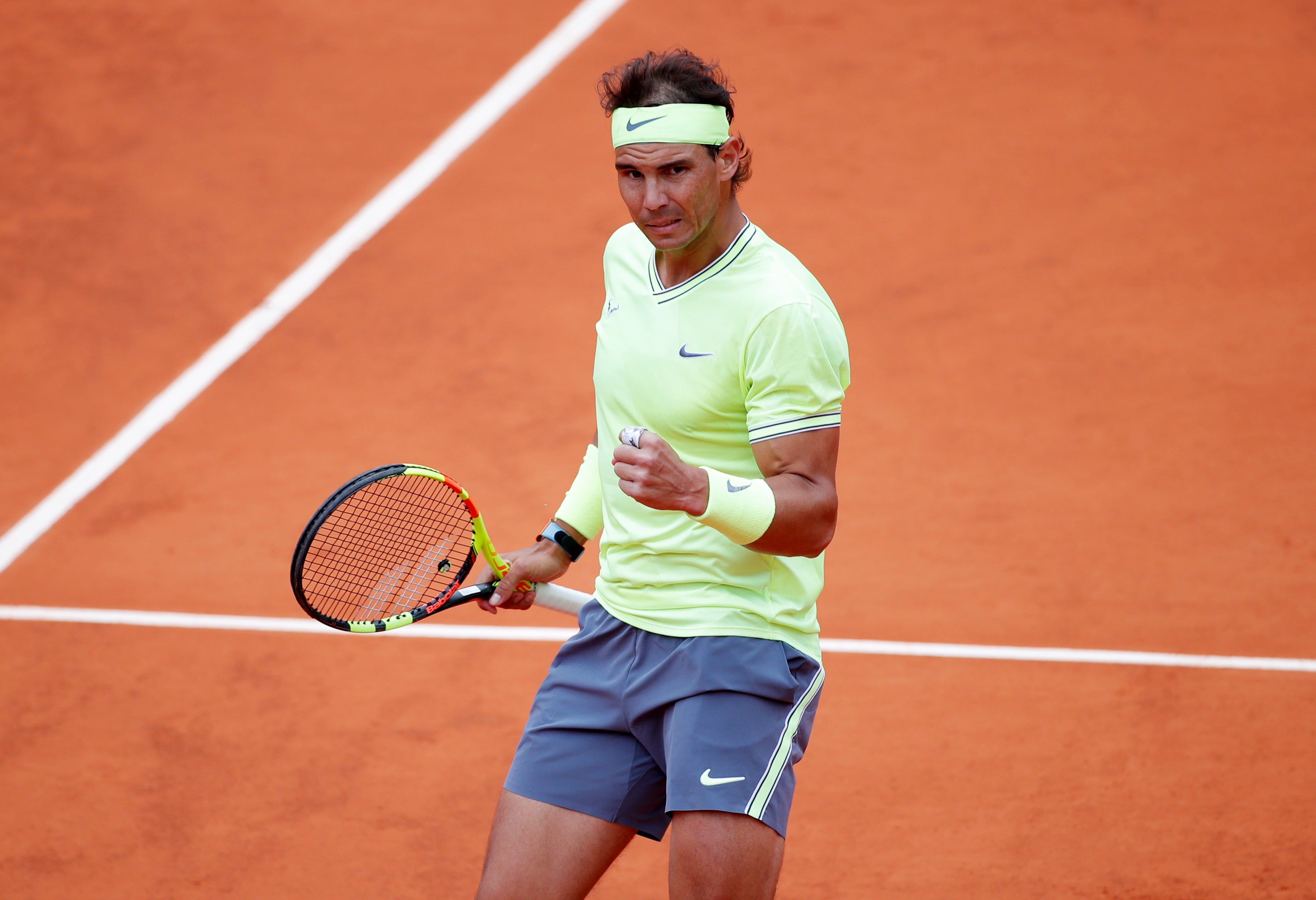 Rafa Nadal alcanza la final de Roland Garros tras ganar a Federer en tres sets Rafa Nadal alcanza la final de Roland Garros tras ganar a Federer en tres sets