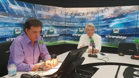 El presidente del Atlético de Madrid, Enrique Cerezo. El presidente del Atlético de Madrid, Enrique Cerezo.