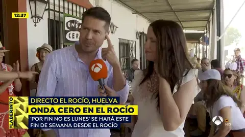Jaime Cantizano se lleva 'Por fin no es lunes' hasta Huelva para emitir una edición especial desde la aldea de El Rocío Jaime Cantizano se lleva 'Por fin no es lunes' hasta Huelva para emitir una edición especial desde la aldea de El Rocío