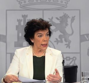 La ministra portavoz, Isabel Celaá La ministra portavoz, Isabel Celaá