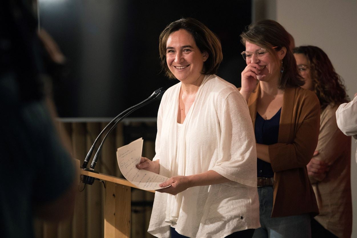 Barcelona en Comú constata que la opción del gobierno tripartito está descartada Barcelona en Comú constata que la opción del gobierno tripartito está descartada