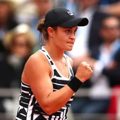 Barty celebra su victoria en Roland Garros Barty celebra su victoria en Roland Garros