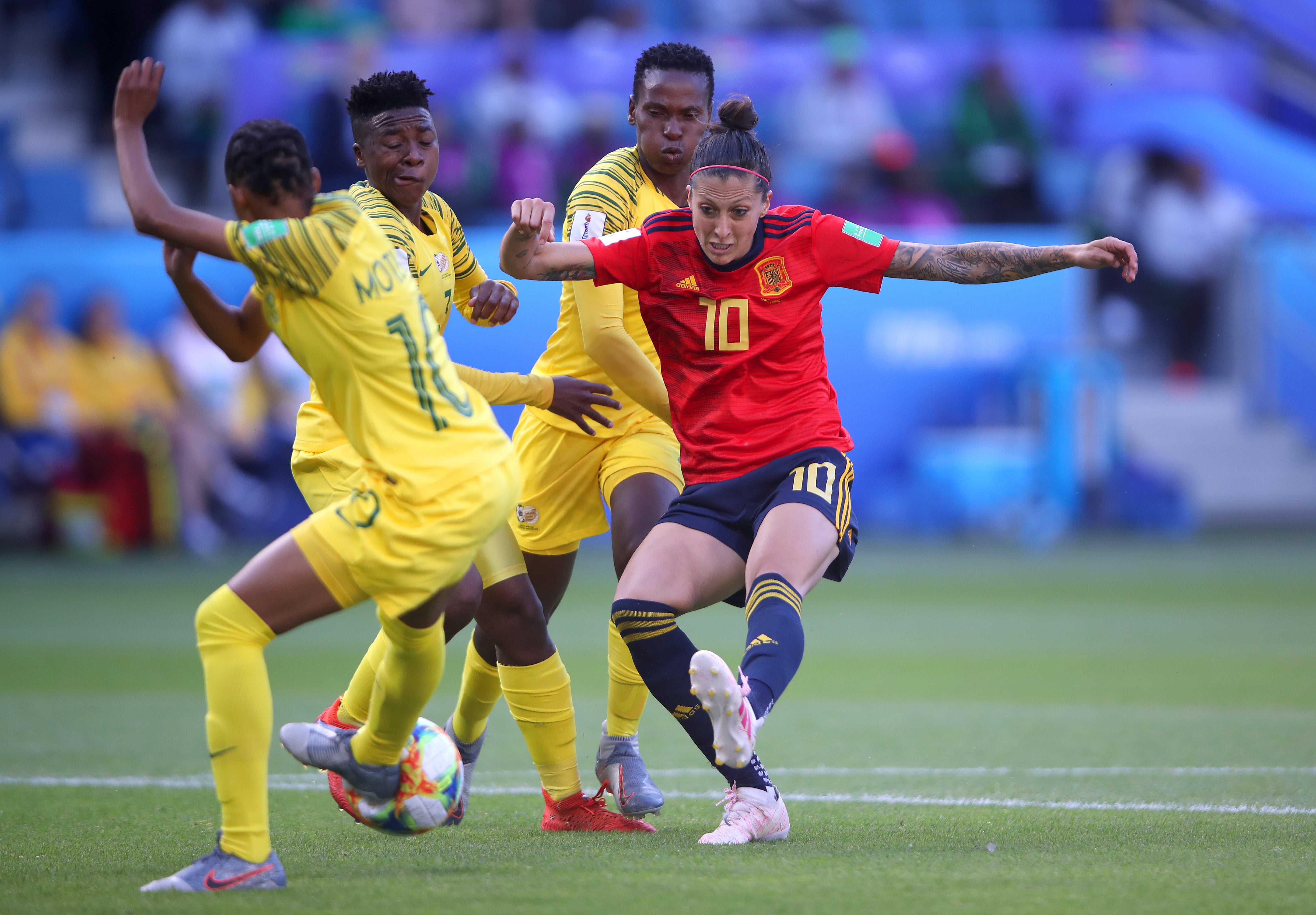 Jenni Hermoso: "Lo principal ante Alemania fue la convicción de que podíamos ganarlas" Jenni Hermoso: "Lo principal ante Alemania fue la convicción de que podíamos ganarlas"