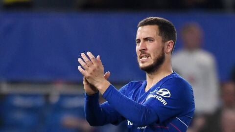 Eden Hazard, en un partido con el Chelsea