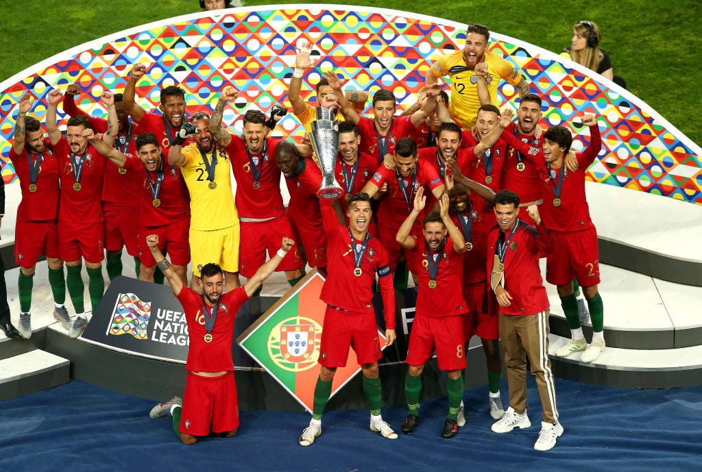 Portugal se proclama campeón de la Nations League gracias a un gol de Guedes ante Holanda Portugal se proclama campeón de la Nations League gracias a un gol de Guedes ante Holanda