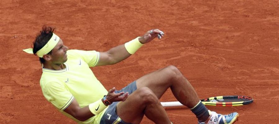 Rafa Nadal, emocionado tras ganar Roland Garros Rafa Nadal, emocionado tras ganar Roland Garros